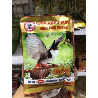 Cám Chào Mào Bình Dương Gold 200gr -Dành Cho Cả Chim Thi Đấu và Thay Lông
