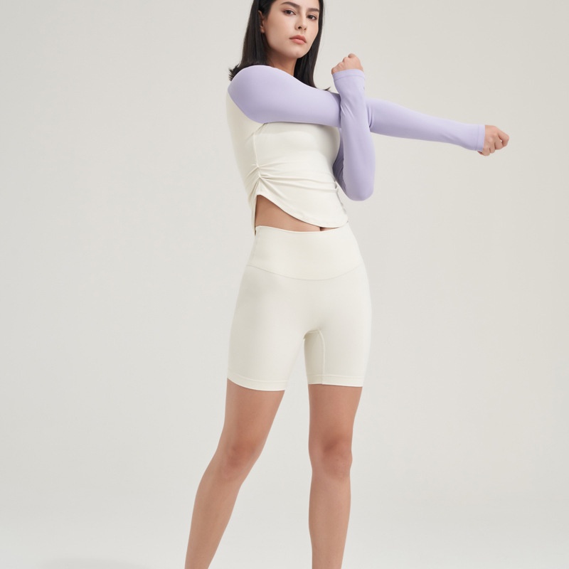 Quần Short Thể Thao Lưng Cao Năng Động Thời Trang