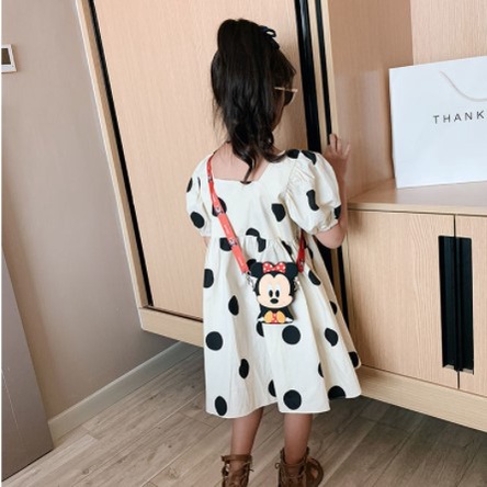 Babyfair. Túi đeo vai bằng silicon cho trẻ em Bé trai bé gái nhỏ Messenger Ví tiền xu dễ thương