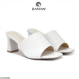 Dép nữ, quai bản to, vân vuông,6 cm dcgza9186