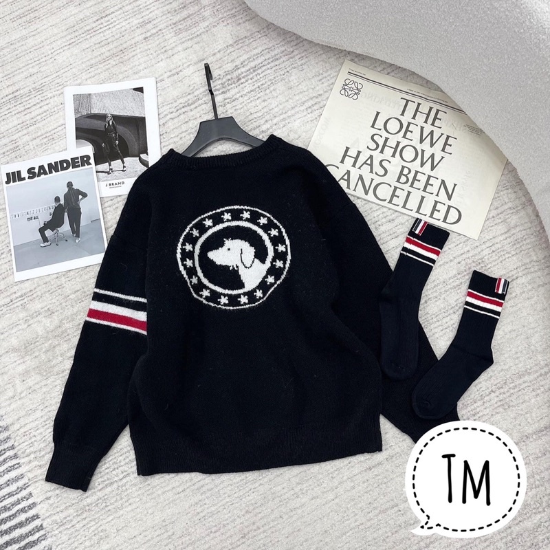 Siêu hót - Áo sweater nỉ Thom cún cháy phố - kèm ảnh thật đủ size