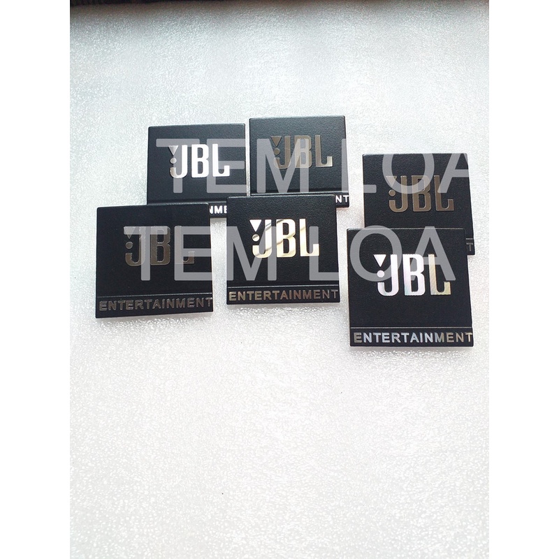 TEM LOA JBL NHÔM VUÔNG 5CM, GIÁ 2 TEM