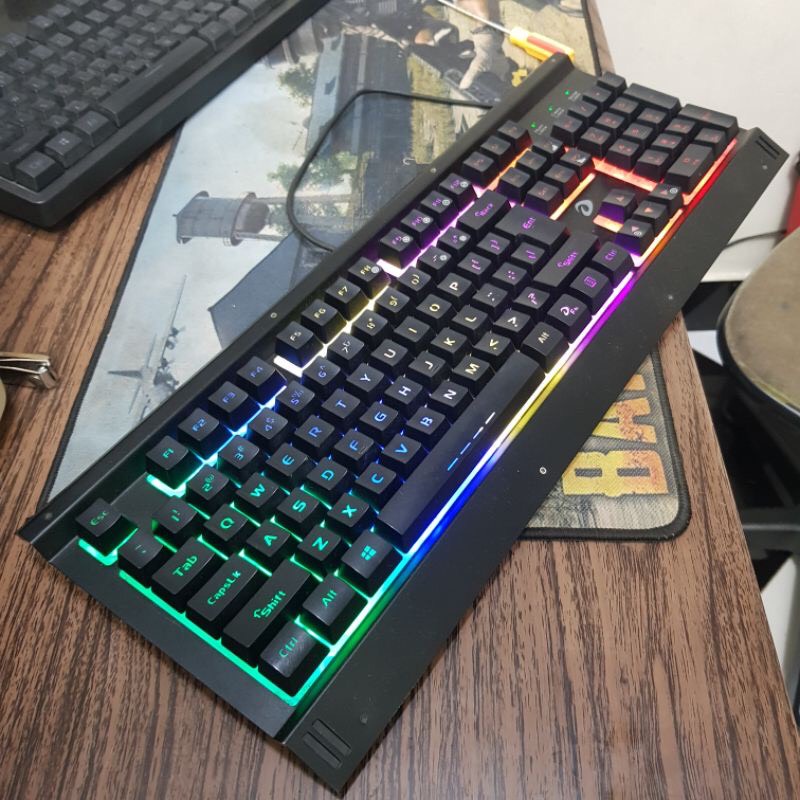Bàn phím giả cơ Tomato S200 LED RGB cũ dùng tốt - Bàn phím gaming LK145