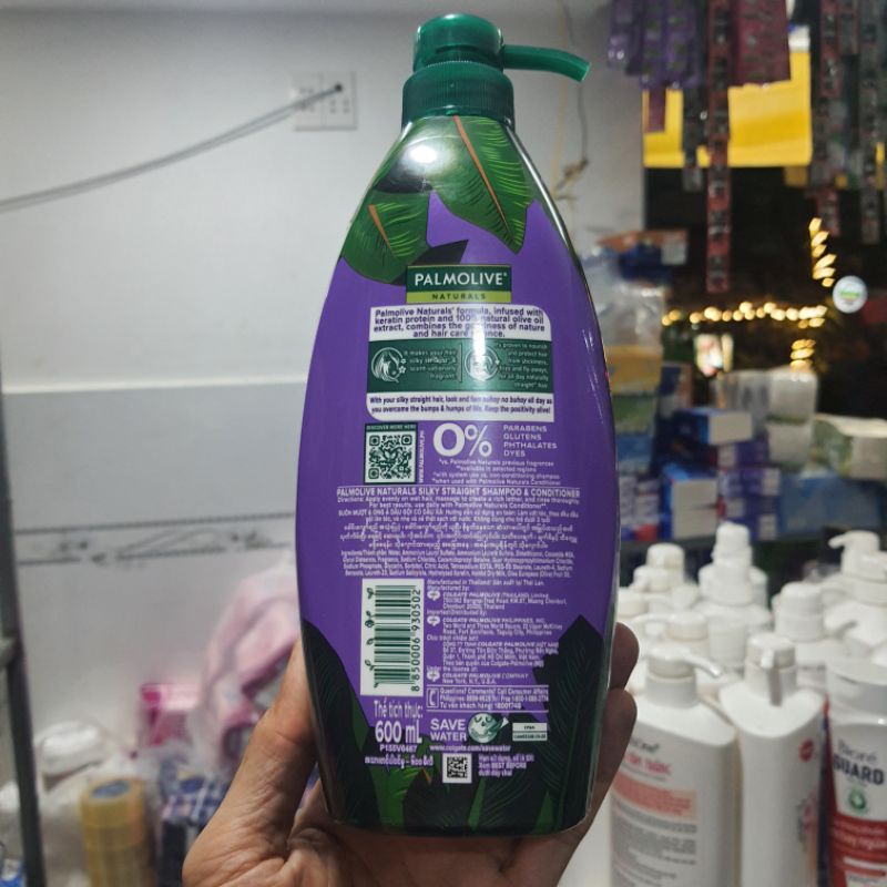 dầu gội palmolive tinh chất oliu 600ml