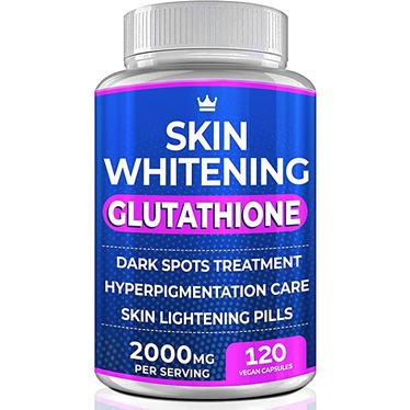 Skin Whitening Glutathione 2000mg - Viên uống làm sáng da, giảm thâm nám, chống lão hóa hiệu quả 120 viên
