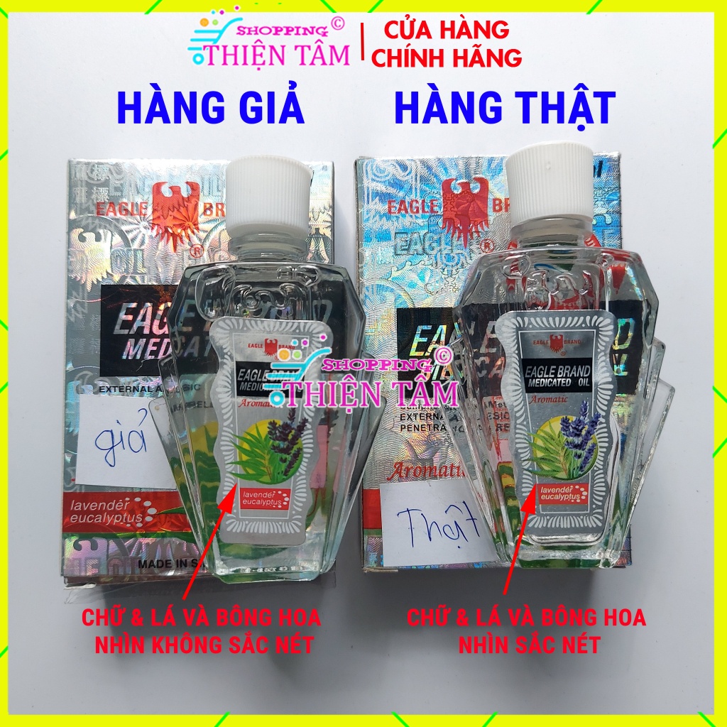 Dầu Gió Trắng Con Ó 2 Nắp Mỹ 24 ml  Hương Oải hương LAVENDER