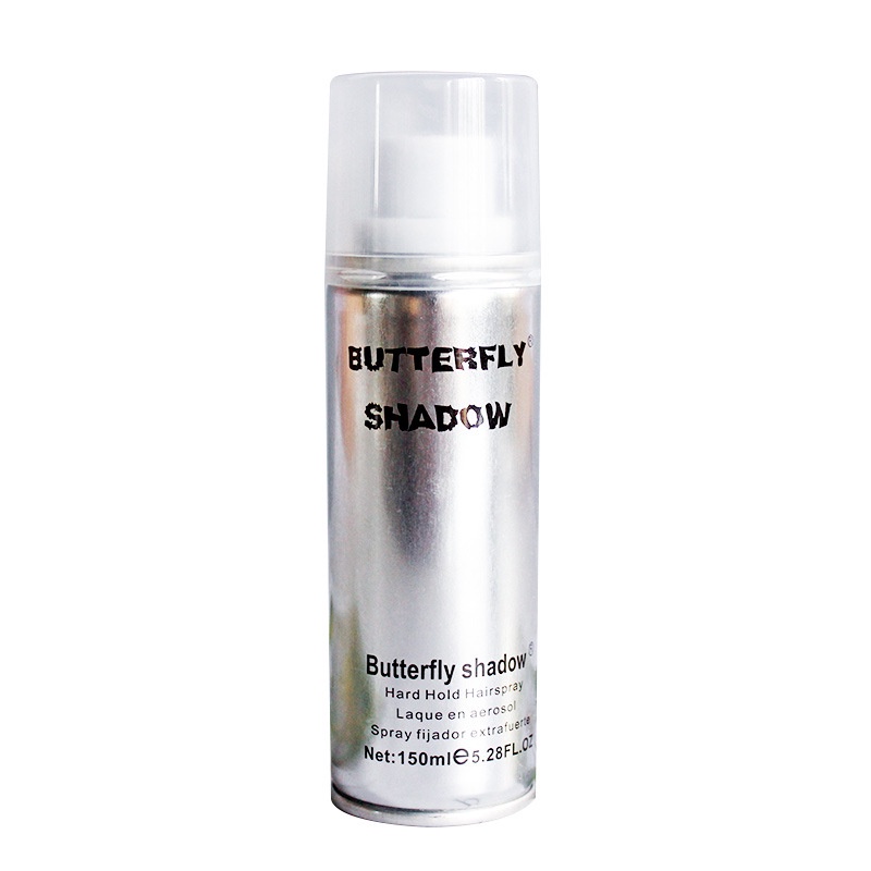 Gôm xịt tóc, xịt tóc giữ nếp Buffterfly Shadow mùi hoa quả giữ nếp lâu chuẩn dễ dàng sạch sẽ sau một lần gội