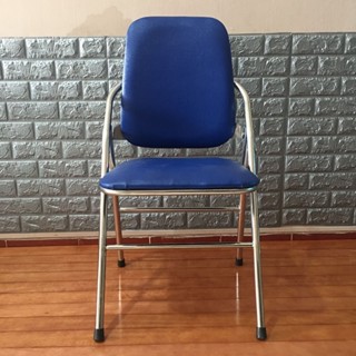 (Giá kho) Ghế xếp inox sinh viên mặt nệm lưng cao hàng dày giá tại xưởng bảo hành 5 năm