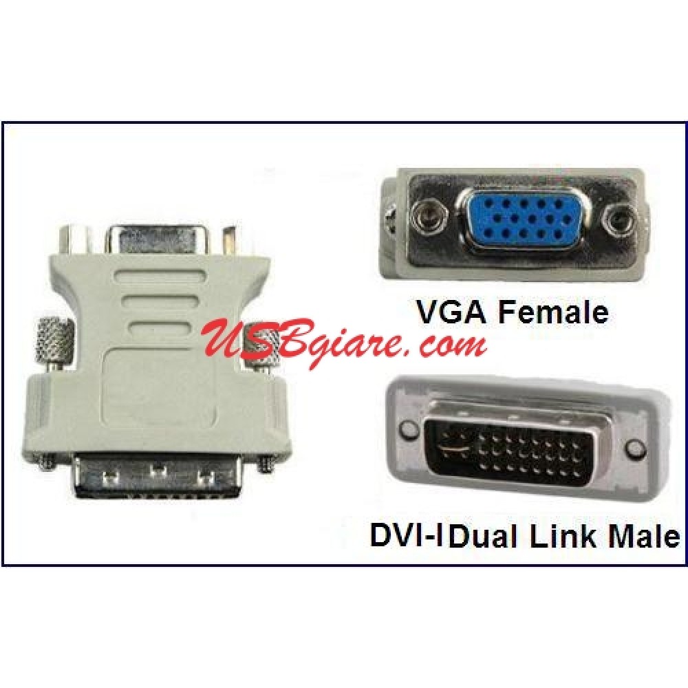 ĐẦU CHUYỂN DVI-I SANG VGA