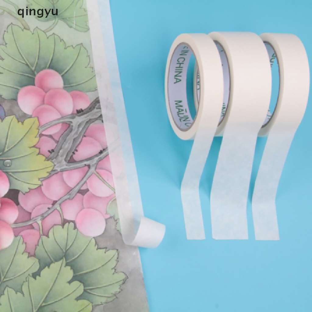 Qingyu Cuộn Băng Keo Giấy Kết Cấu Màu Nước Nghệ Thuật