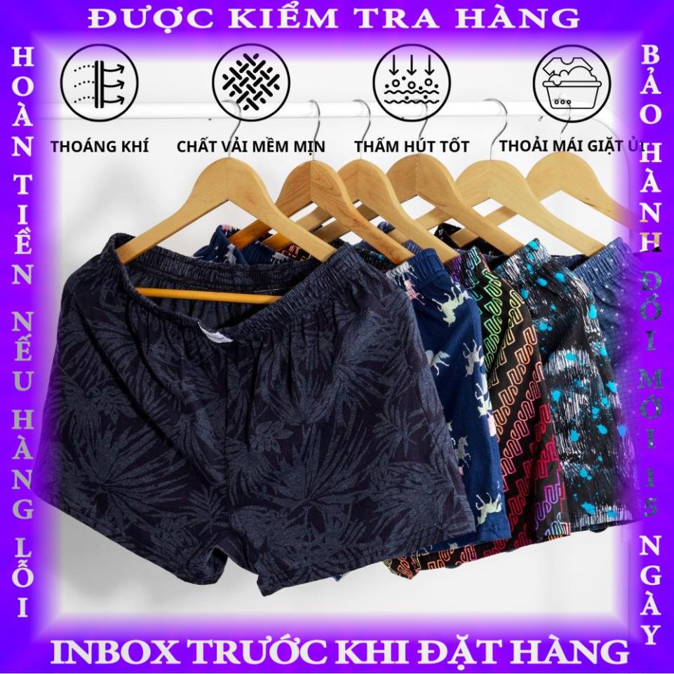 Quần đùi ngủ ngẫu nhiên nam nữ BAMI HOME, vải thun cotton mềm mại mặc nhà, mặc ngủ QNTCT- 009 vandung