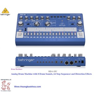 Rd-6-bu drum machines behringer - trống điện tử