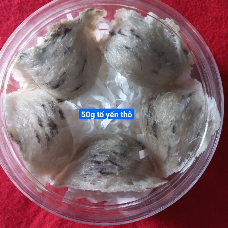 100g yến thô nguyên tổ Khánh Hòa