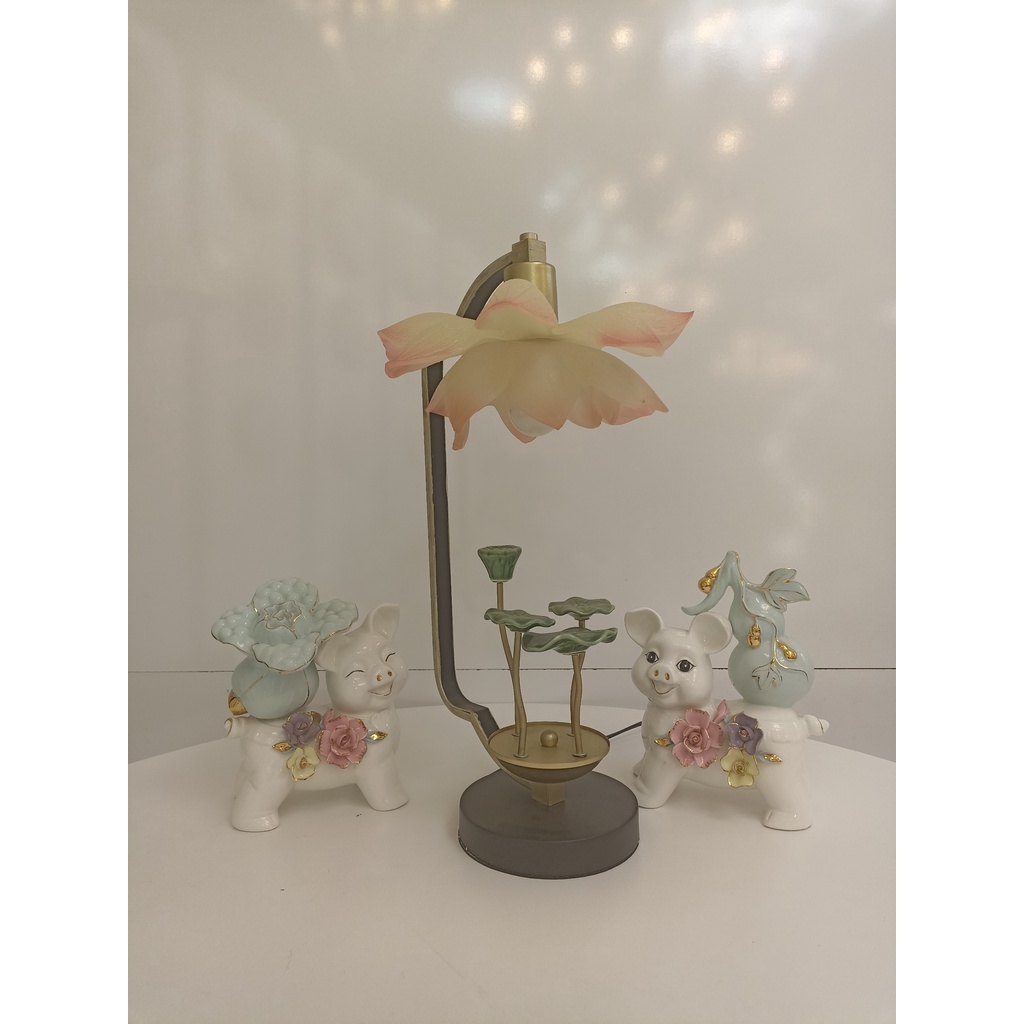 Đèn Để Bàn Phòng Ngủ Đèn Bàn Hoa Sen 2022 Bảo Hành 1 Năm Thủ Đô Lighting