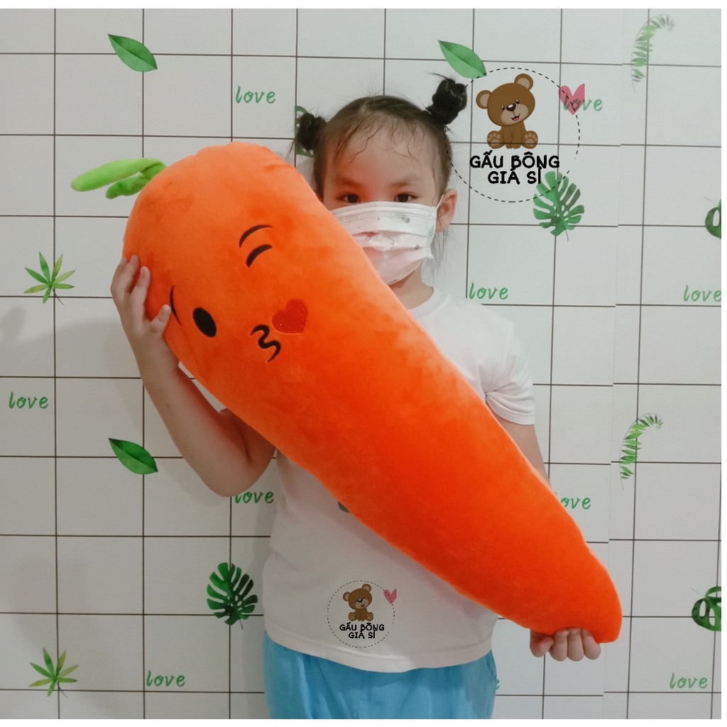 CÀ RỐT GỐI ÔM CÀ RỐT DỄ THƯƠNG CHO BÉ