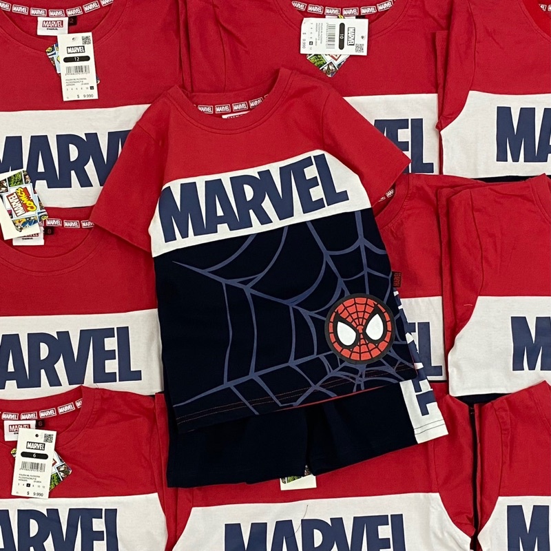 Set bộ Mar.vel Spideman dư xịn cho bé trai dòng lớn size tử 14-40 cân