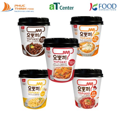 Bánh Gạo Hàn Quốc Yopokki Thơm Ngon Dạng Cốc