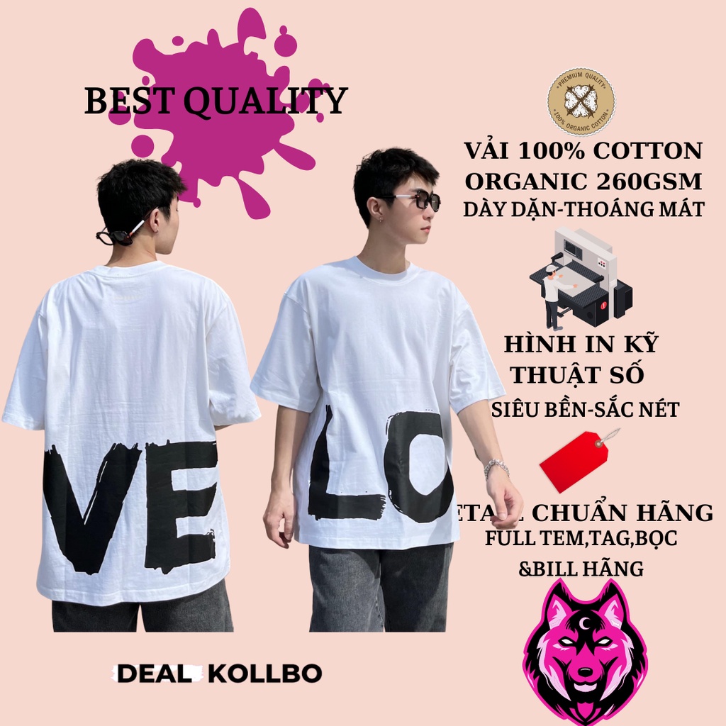 Áo Thun Burberry nam luxury Áo Burberry Nữ casual Áo Burberry Love form rộng tay lỡ vải cotton organic 100 Best