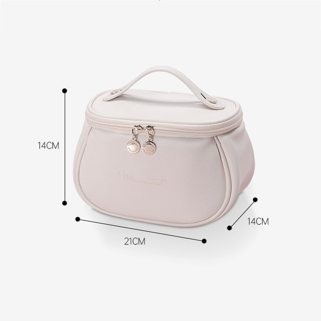 Túi Đựng Đồ Trang Điểm Đa Năng Có Khóa Kéo Tiện Dụng