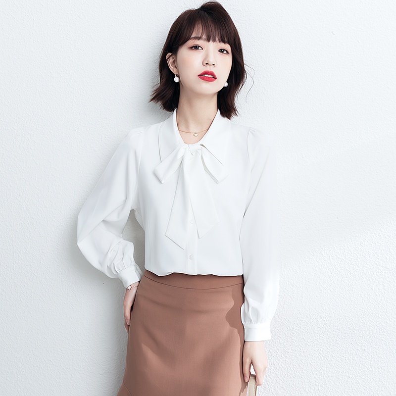 Áo Sơ Mi Chiffon Dáng Rộng Cao Cấp Thời Trang Mùa Xuân Mới 2023