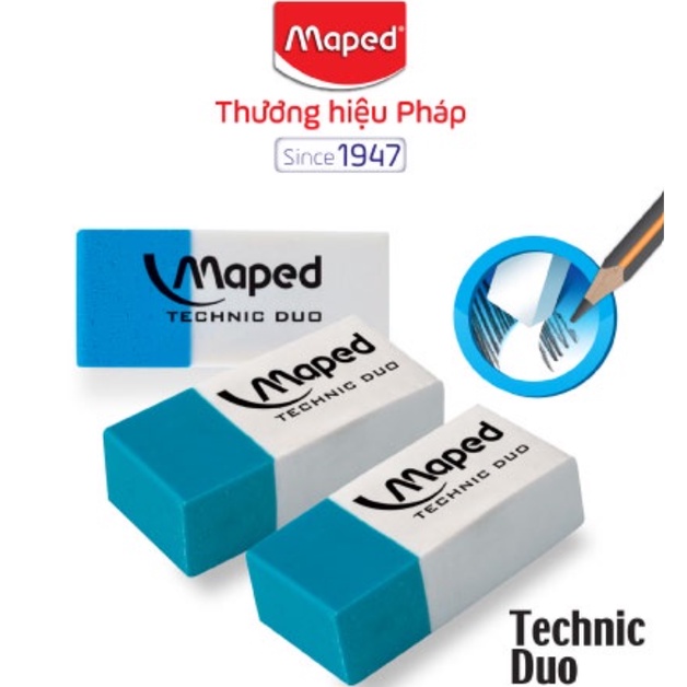 MAPED - Gôm nhị khúc - 1 cục [Chính hãng]