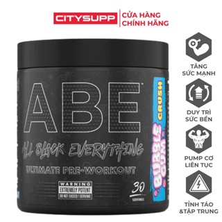 ABE Pre-Workout, Hỗ Trợ Tăng Sức Mạnh Sức Bền