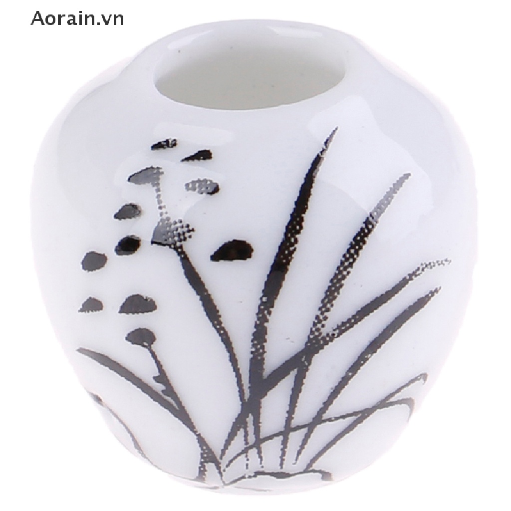 Bộ 3 Lọ Hoa Sứ Mini 1: 12 Dùng Trang Trí Nhà Búp Bê