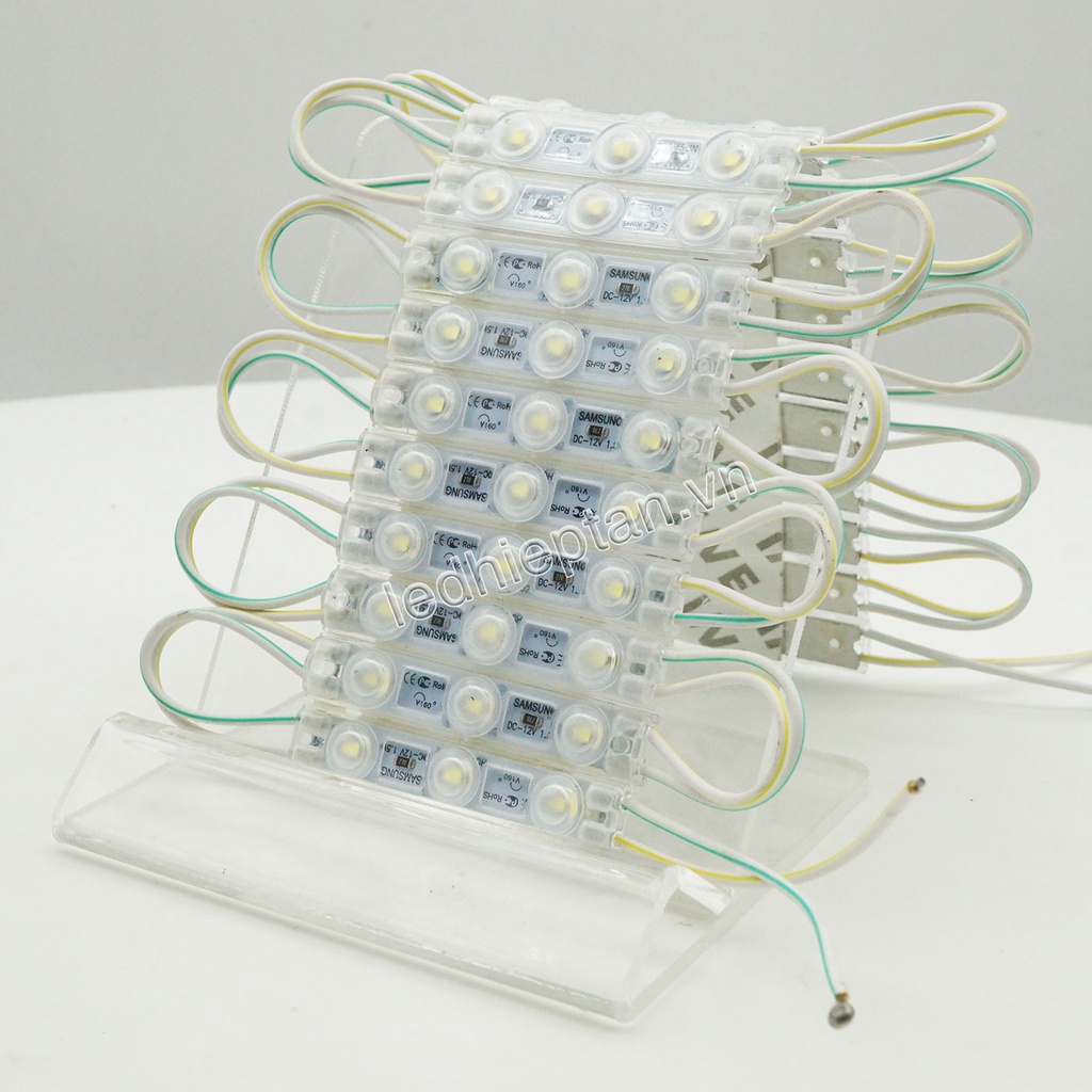 LED Hắc 3 bóng 6012 TRẮNG 1.5 w STW - 1 dây 20 bóng LED 10V
