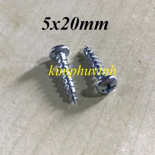100 con m5x20 mm vít cửa nhôm - vít gạo 2p