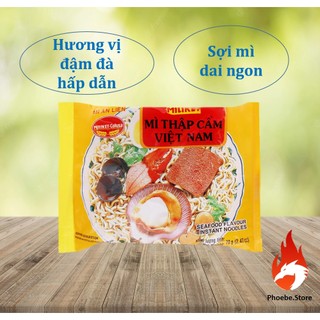 10 GÓI Mì Miliket thập cẩm hải sản gói 70g