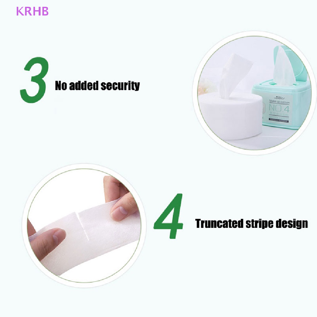 Hộp 250 Bông Tẩy Trang Làm Sạch Sâu Chất Lượng Cao