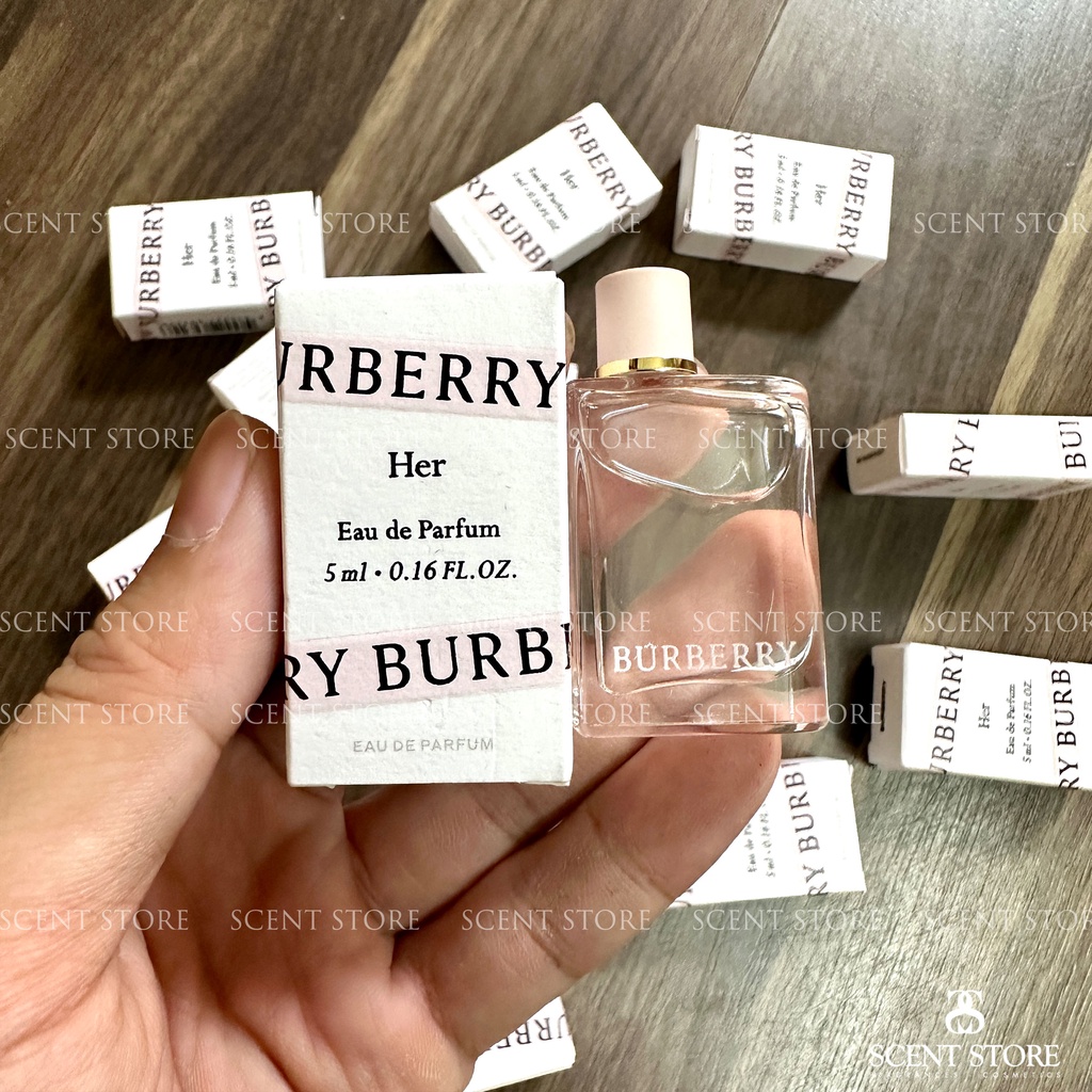 Scentstorevn - Mini chính hãng nước hoa Burberry her Edp [5ml]