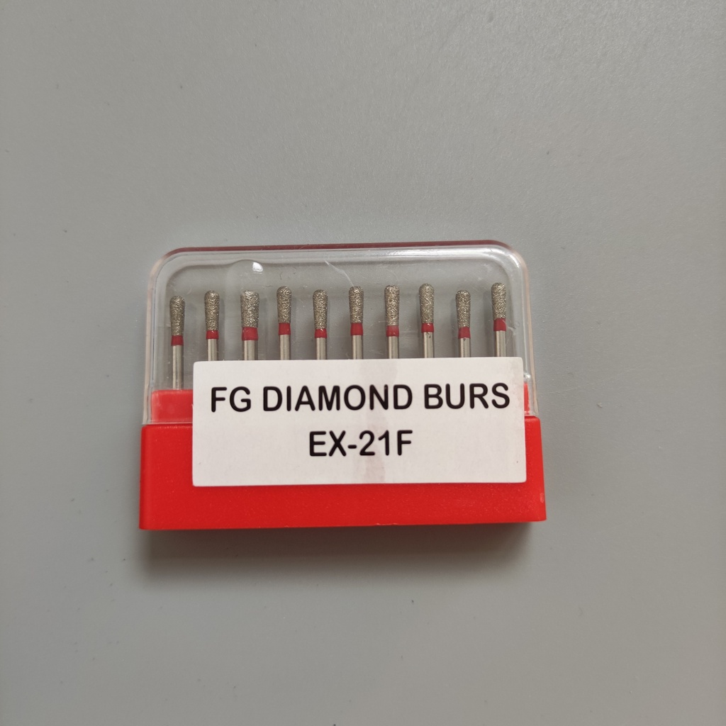 10 Cái / gói Nha khoa Burs EX Series Hình dạng đặc biệt FG Diamond Bur