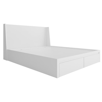 DORY, Giường ngủ 2 hộc tủ BED_140, 205x100cm, Giường ngủ gỗ Scandi Home