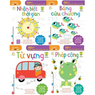 SÁCH - Bộ sách viết và xóa - 150++ hoạt động rèn luyện tư duy - Hành trang tới trường