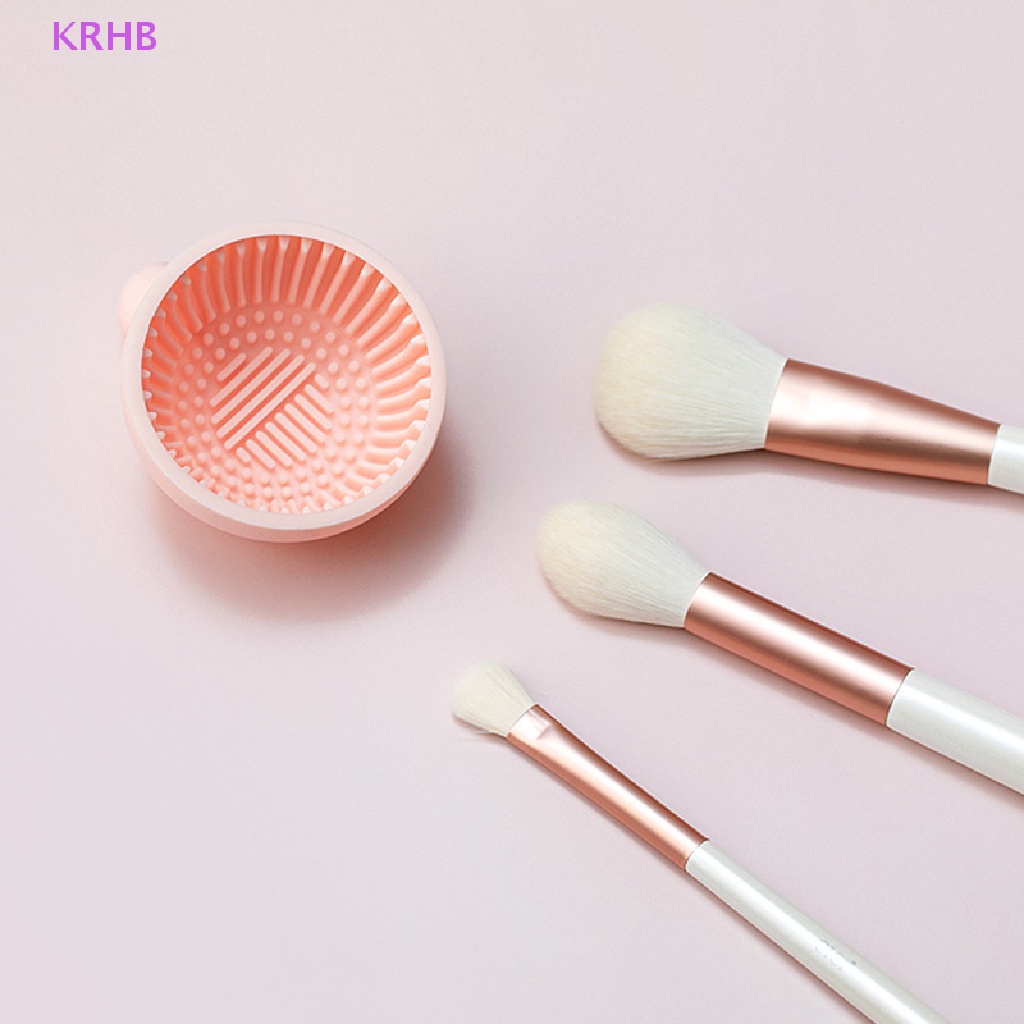 1 Miếng Silicone Vệ Sinh Cọ Trang Điểm Mới