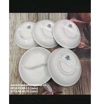 Chén chấm 2 ngăn - gốm sứ Minh Long