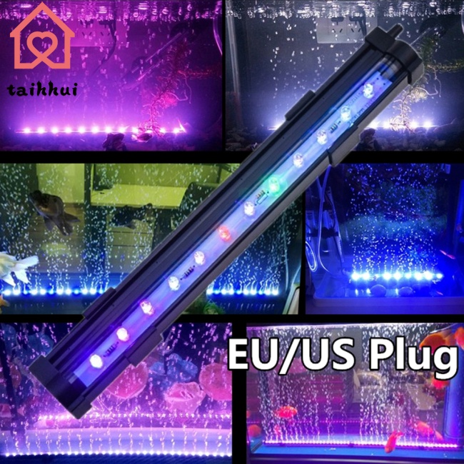 Đèn LED Chìm 7 Màu Tạo Bong Bóng Khí Cho Bể Cá