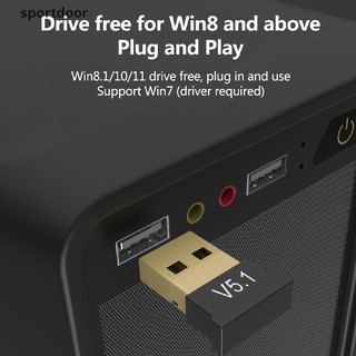 Usb Bluetooth 5.1 Nhận Tín Hiệu Âm Thanh Cho Máy Tính / Laptop