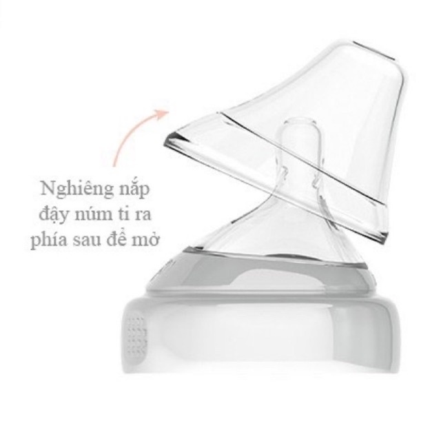 Núm ti Hegen thay thế 0/1/2/3/Y cut cho bình sữa Hegen