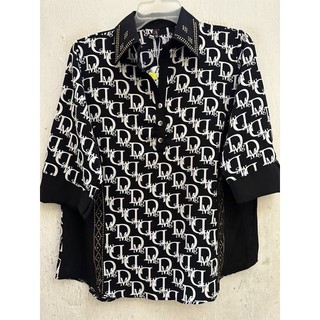 Áo Sơ Mi Nữ Chất Mango Mềm Mát Free Size 54-70kg