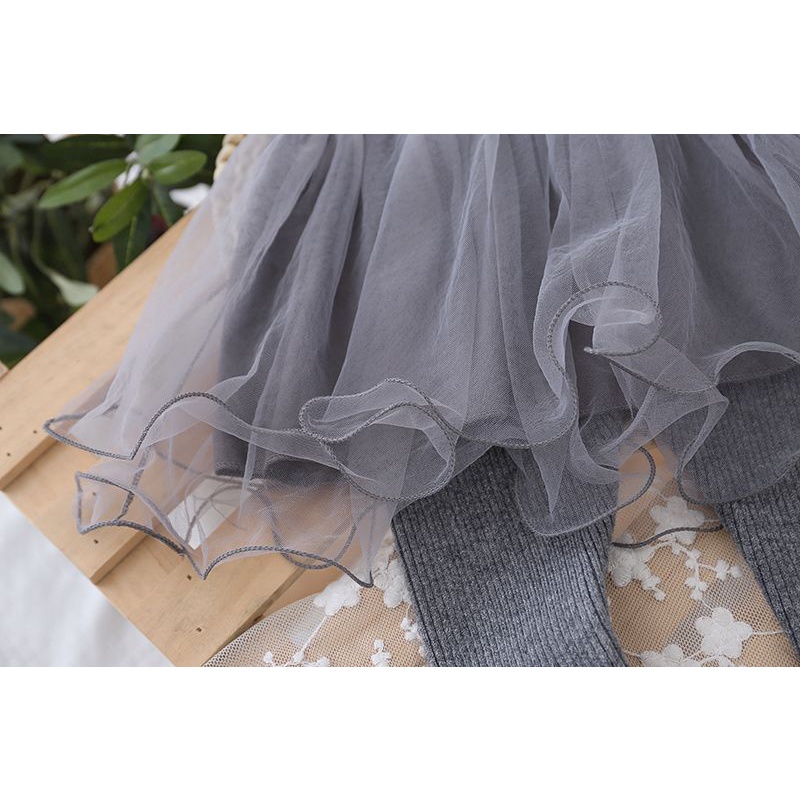 Bộ Áo Váy Quần Dài Thời Trang Xuân Thu Mới Cho Bé Gái