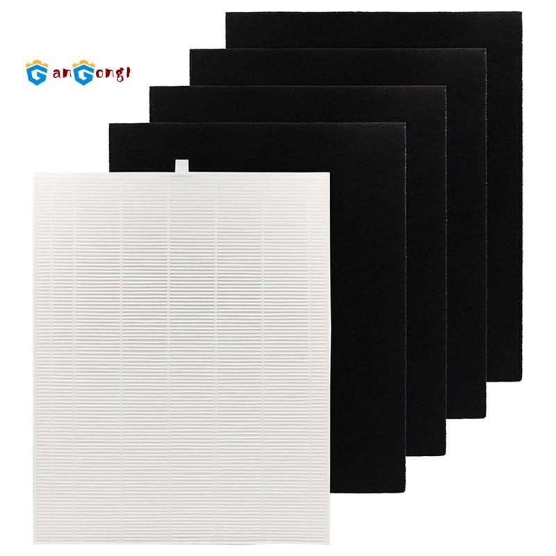 Bộ Lọc Thay Thế Cho Bộ Lọc Winix a 115115 Bộ Lọc HEPA 5300 6300 Kích Thước 21 Và 4 Tấm Lọc Carbon