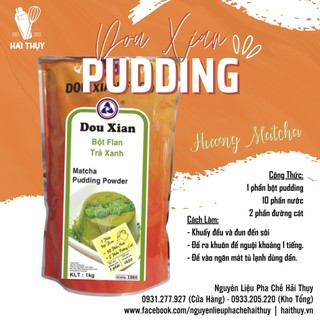 Bột Pudding Hàng Huy Đủ Hương