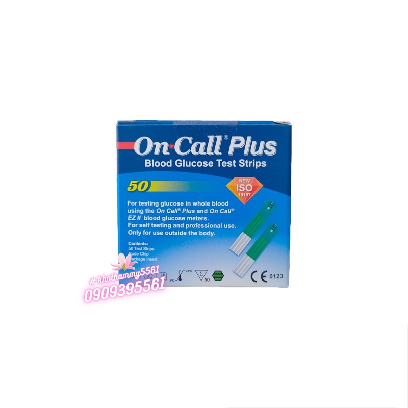 Que thử đường huyết On Call Plus EZ