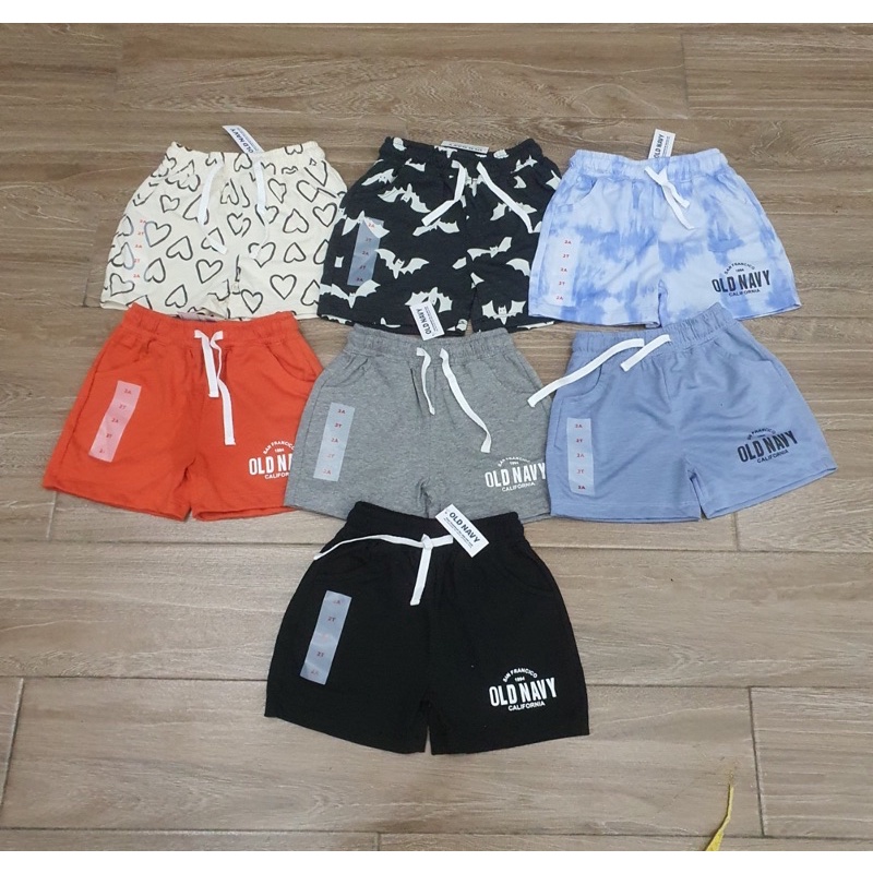 Quần short bé trai Cotton Oldnavy Quần cotton mềm cho bé