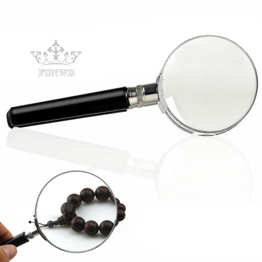 【FUNWD】Magnifier Magnifying 10X 2inch Compact Handheld Lightweight Magnification
