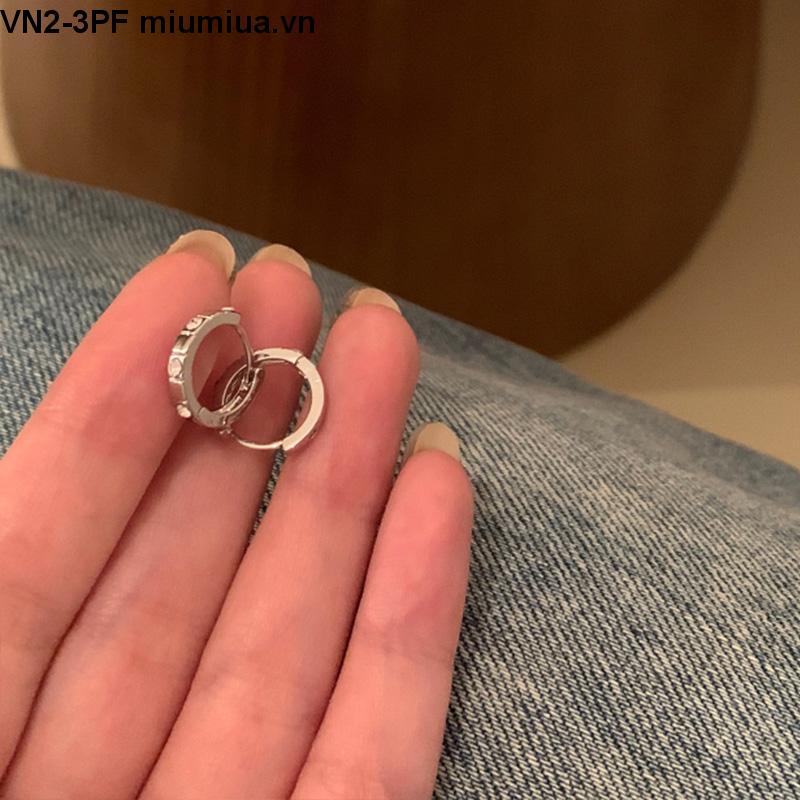 1 Set Khuyên Tai Zircon Cao Cấp Cảm Giác Chạm Vào Mùa Hè Cho Nữ