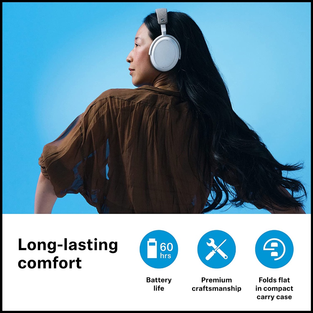 Tai nghe bluetooth chụp tai chống ồn SENNHEISER Momentum Wireless 4 - bảo hành 2 năm chính hãng