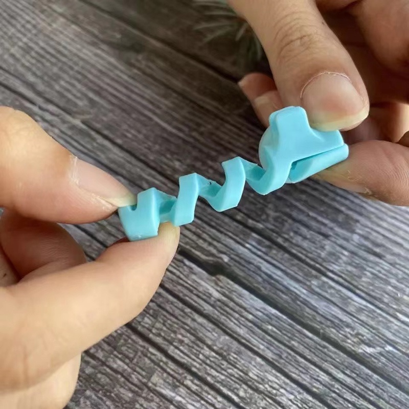 1 Vỏ Bọc Cáp Sạc USB Chống Rối Linh Hoạt